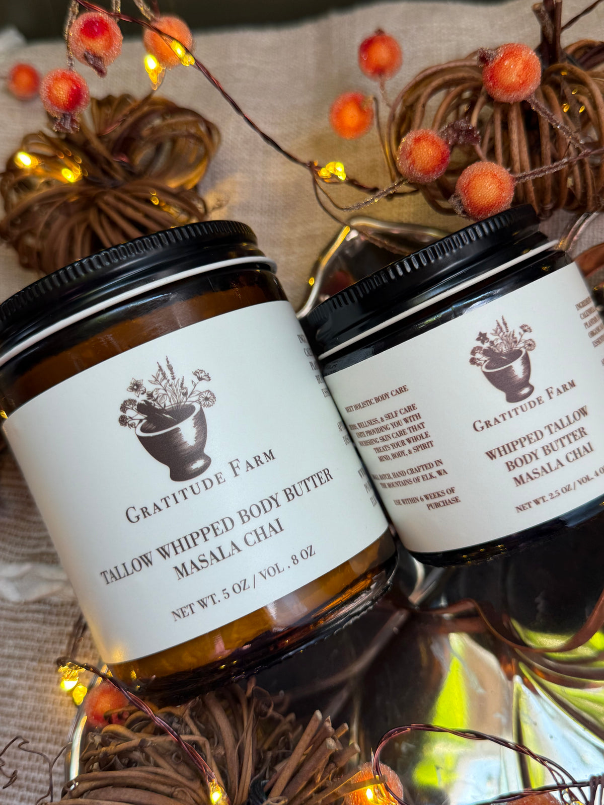 Masala Chai Whipped Tallow Body Butter