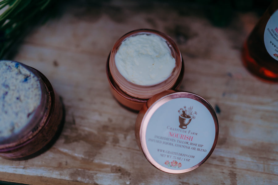 Face: Nourish – Whipped Tallow Frankinscense & Rose