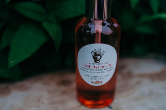 Rose Hydrosol – Hydrating Floral Facial Mist