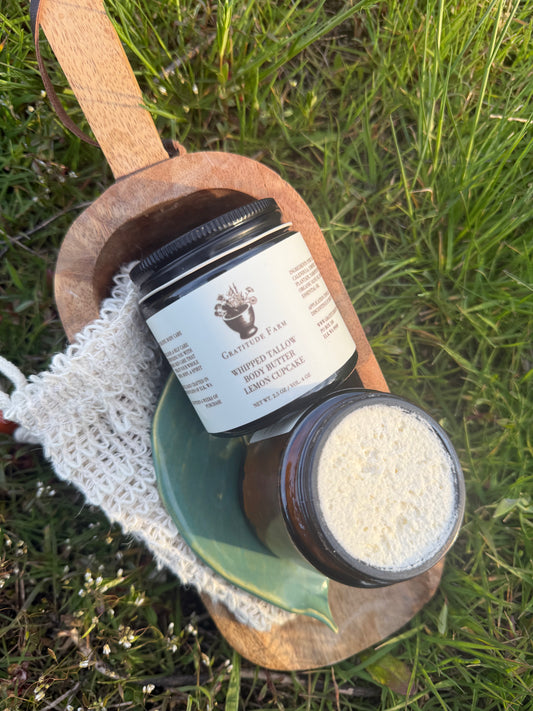 🍋 Spring Body Butter – Lemon Cupcake
