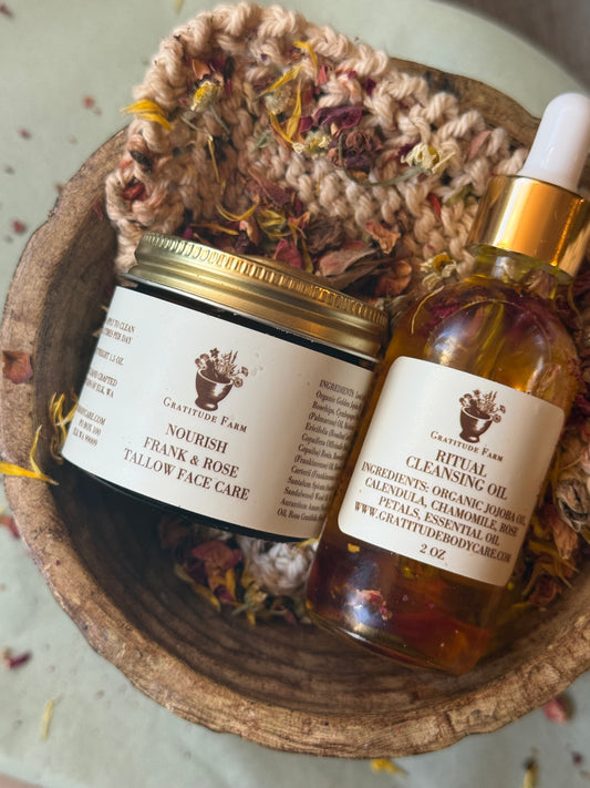 Face Care Bundle 
- Rose & Frankincense ✨